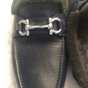 Ferrara morning slip on fur lined